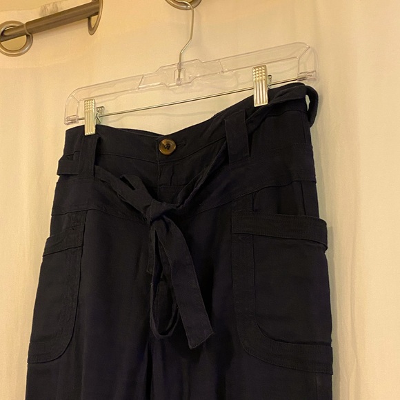 Anthropologie Wide Leg Denim Pants - Picture 2 of 6